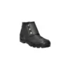 Hillson No Risk 1 inch PVC Steel Toe Black Gumboots, Size: 8